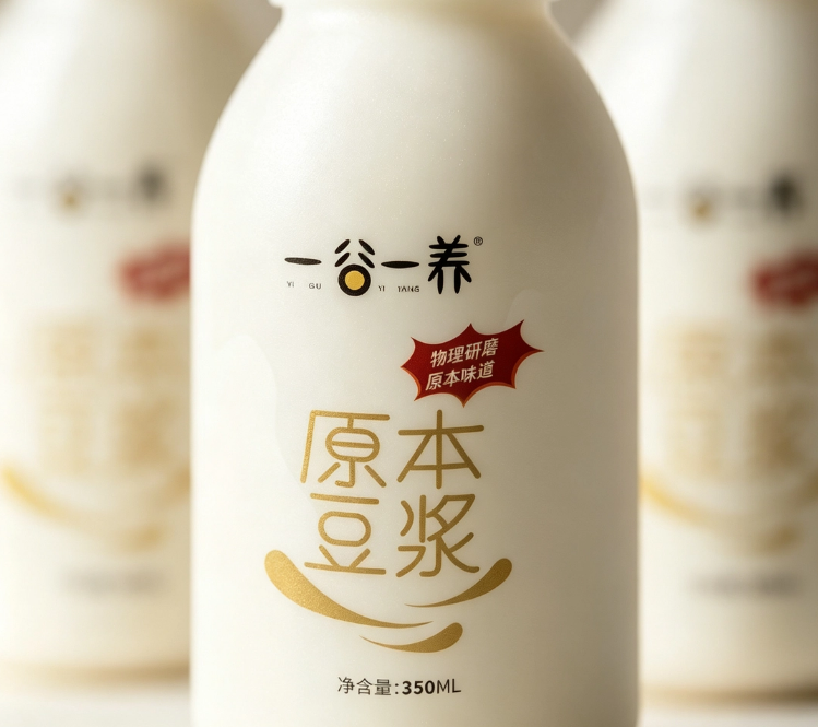 一谷一养原本豆浆细节特写