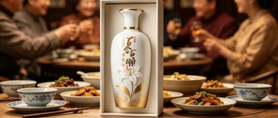 一瓶地方特产酒——百合酒的包装设计教我的事：营销不是吆喝，是让准消费者愿意选择你，这才是包装的目的之一